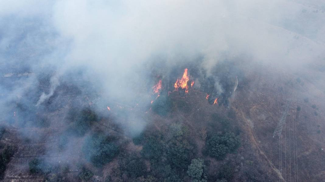 Bilecik'te orman yangını! Havadan ve karadan müdahale ediliyor - Resim: 9